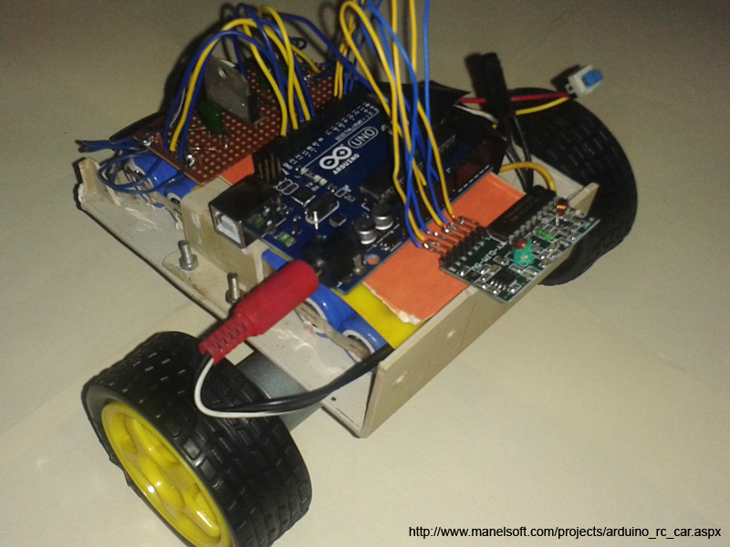 arduino remote control car